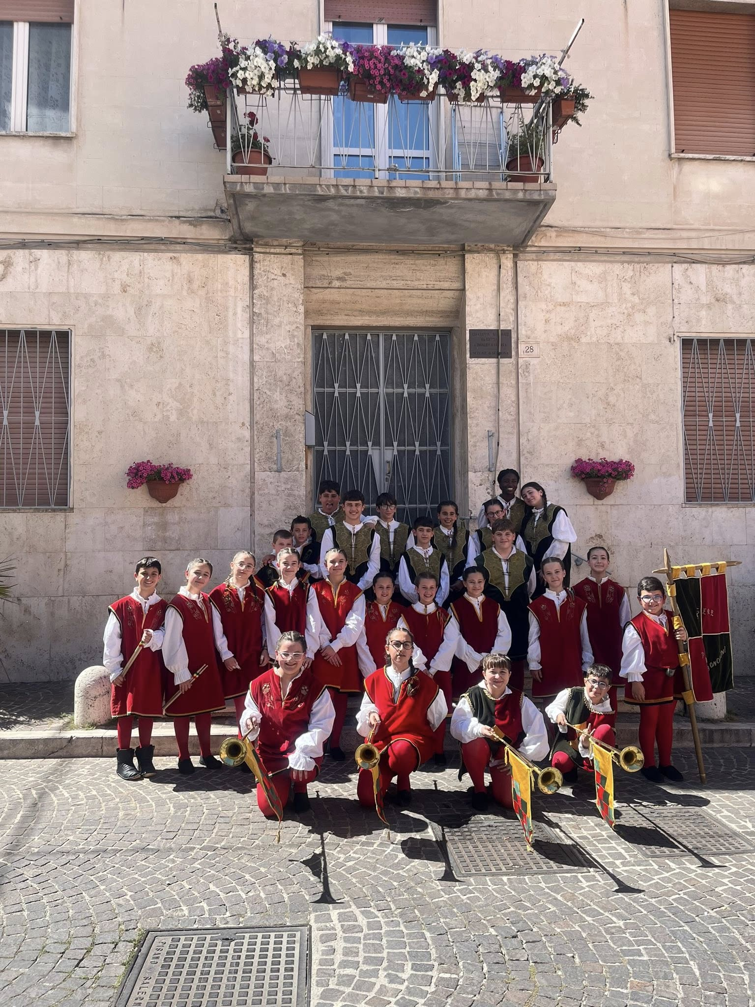 I bambini del sestiere alla Cordesca, la Giostra dei più piccoli